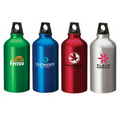 16.9 oz. Aluminum Flask Water Bottle w/ Twist Top